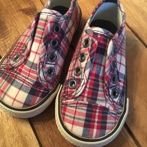 GAP Toddler Plaid Slip-on Sneaker